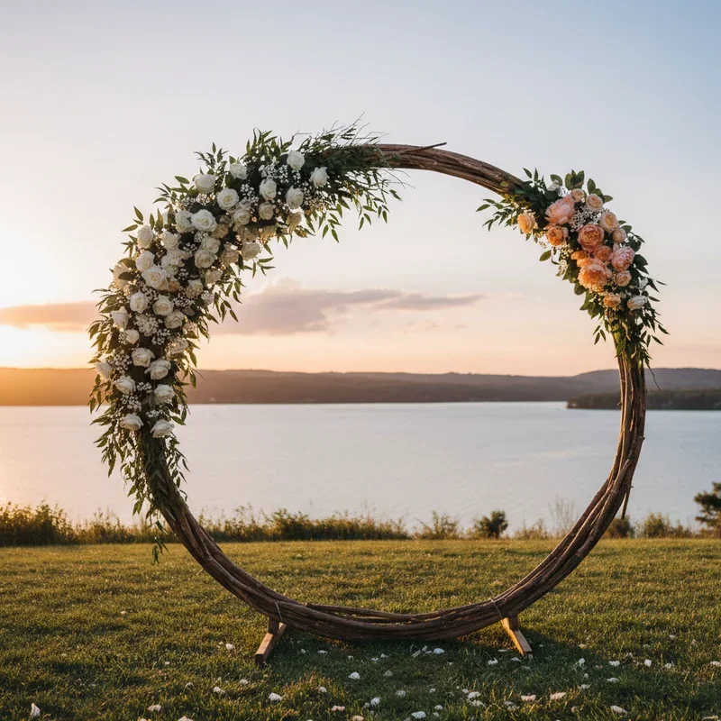 Round Wedding Arch Ideas