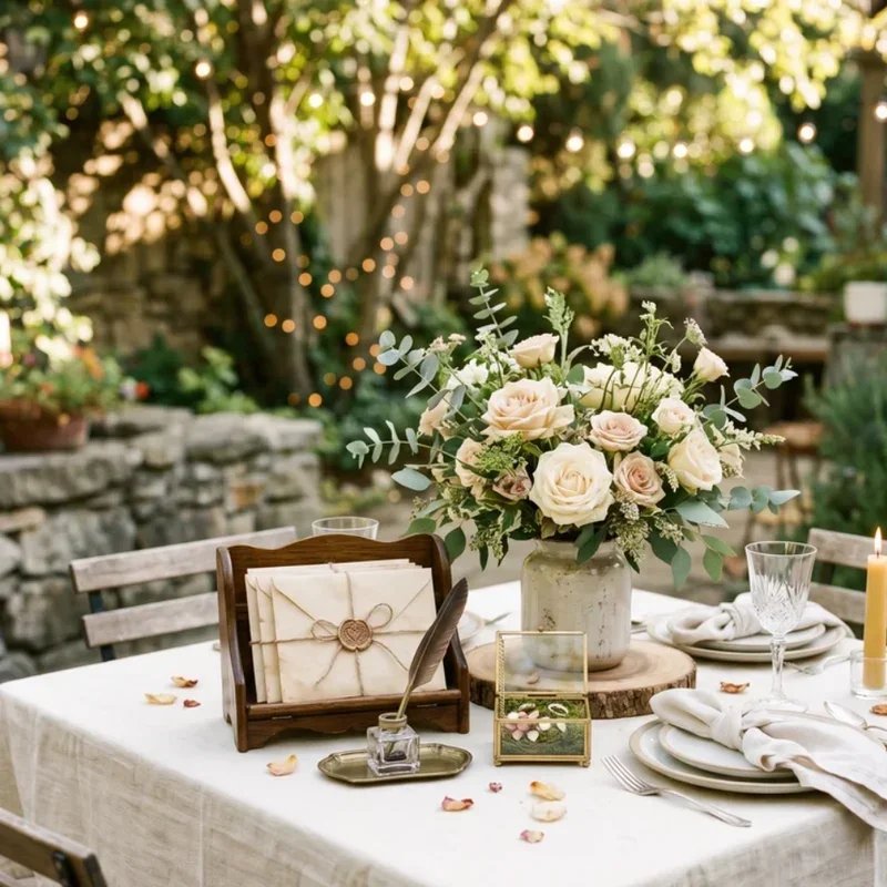 Engagement Table Decoration Ideas