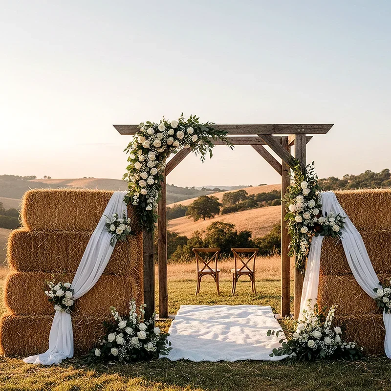 Western Wedding Arch Ideas