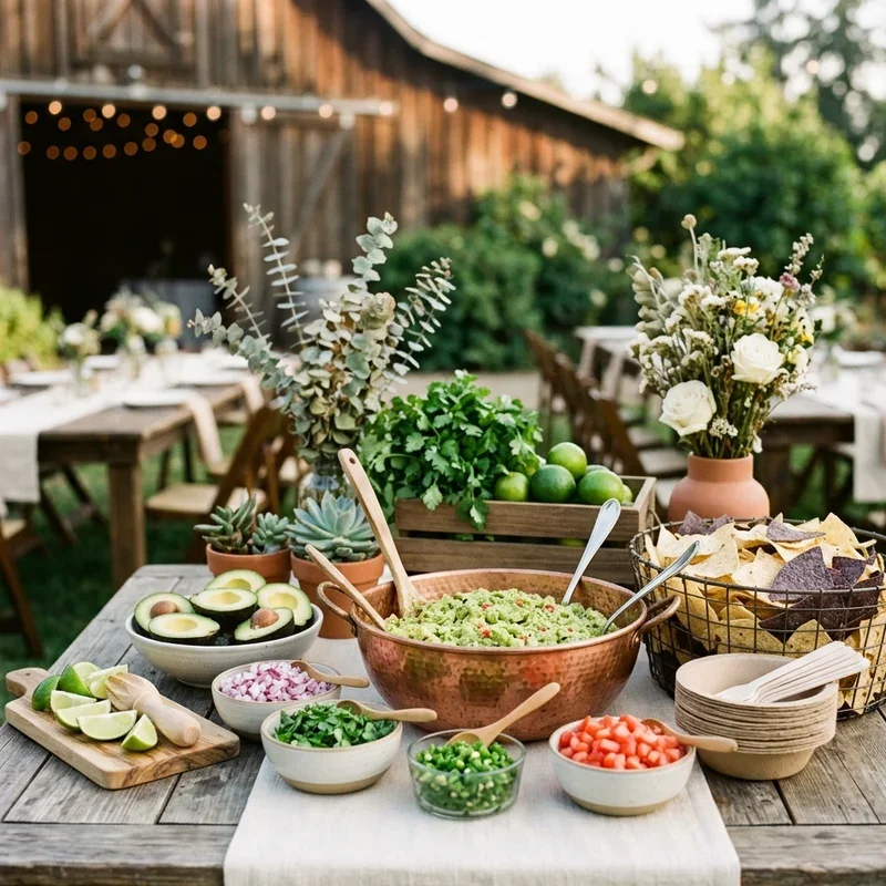 Taco Bar Wedding Ideas