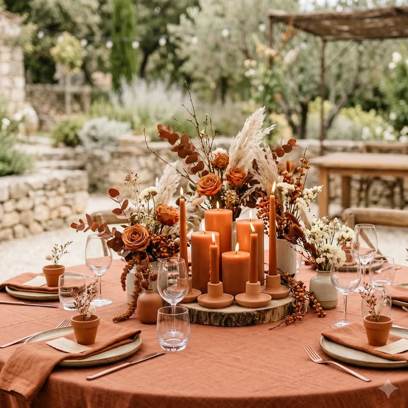 Burnt Orange Wedding Ideas