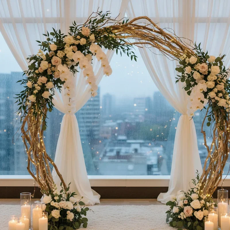 Wedding Arch Ideas Indoor