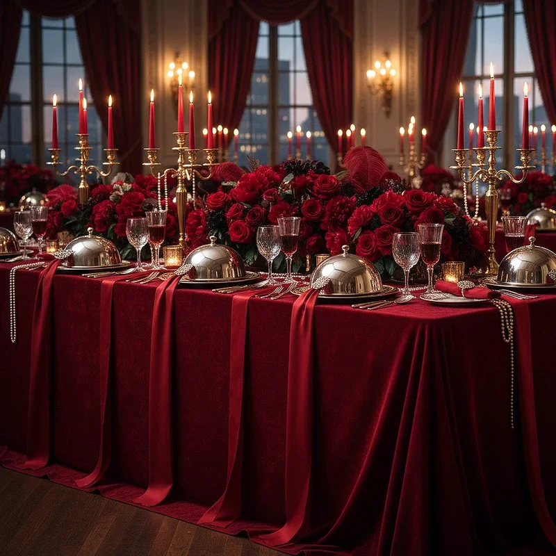 Red Wedding Theme Ideas