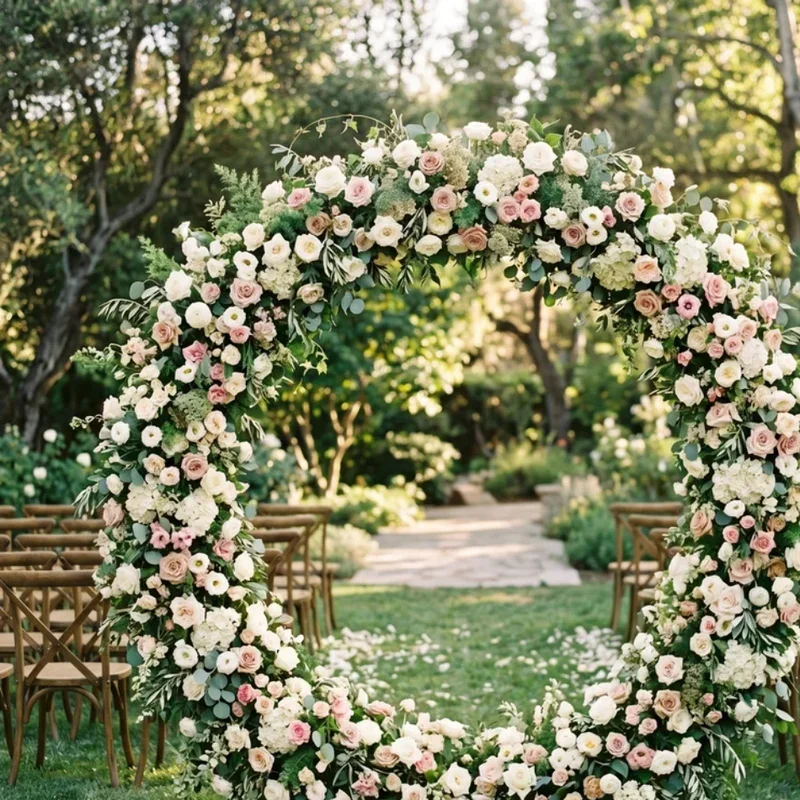 Wedding Circle Arch Ideas
