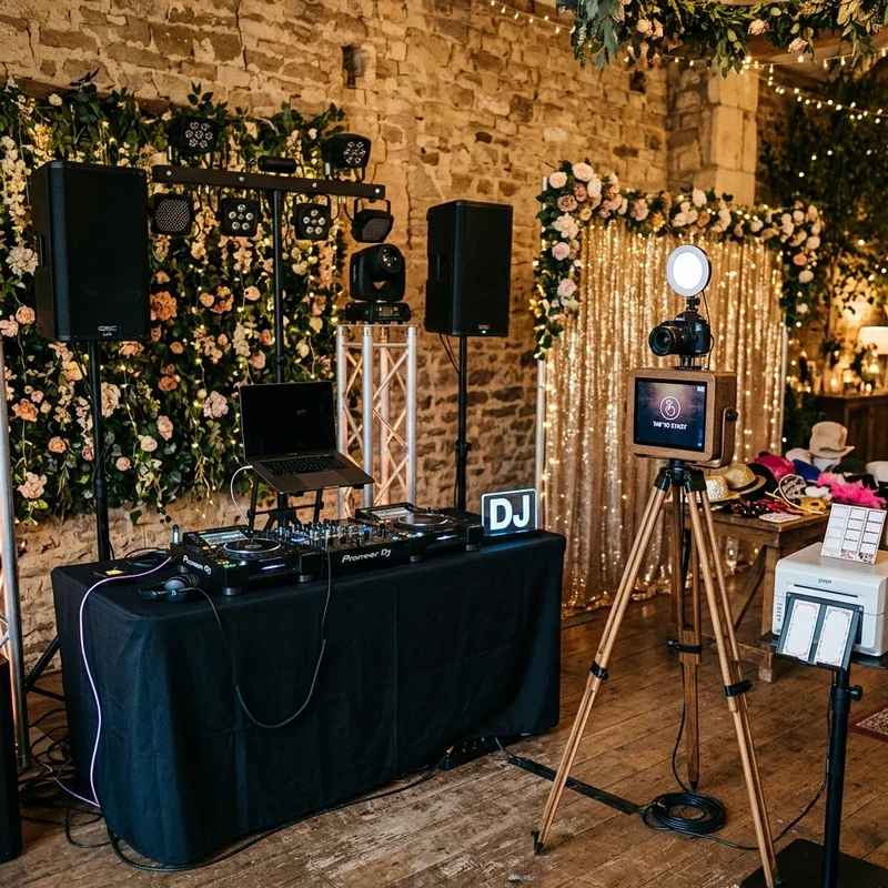 Wedding DJ Setup Ideas