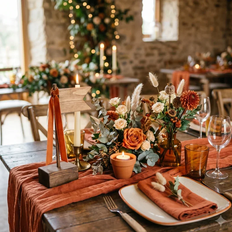 Burnt Orange Wedding Ideas