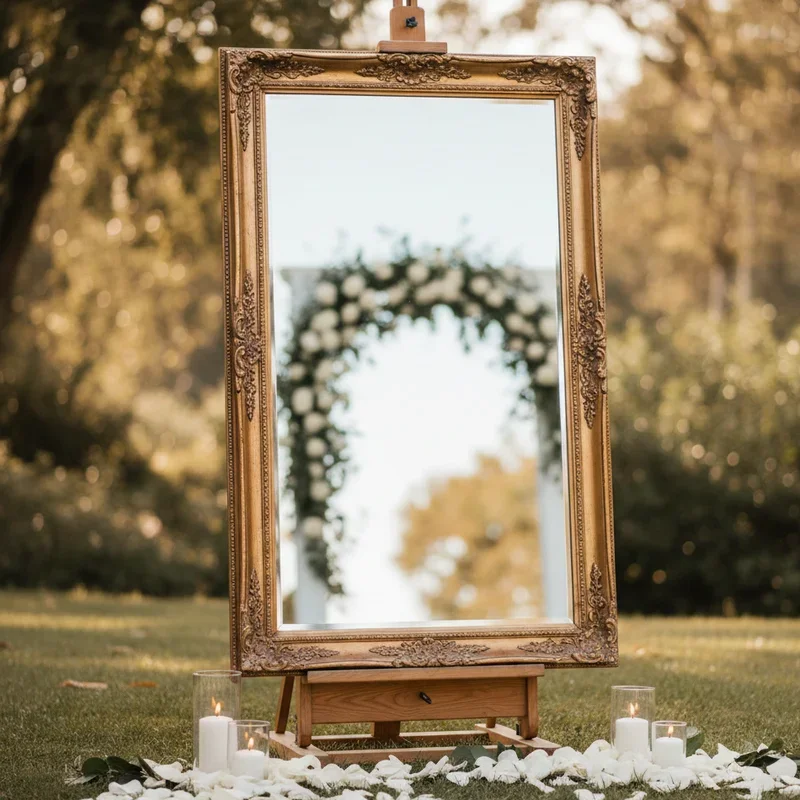 15 Wedding Mirror Ideas for Elegant Decorative Touches