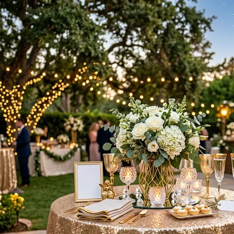 Wedding Cocktail Table Ideas