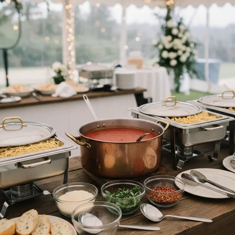 Wedding Pasta Bar Ideas
