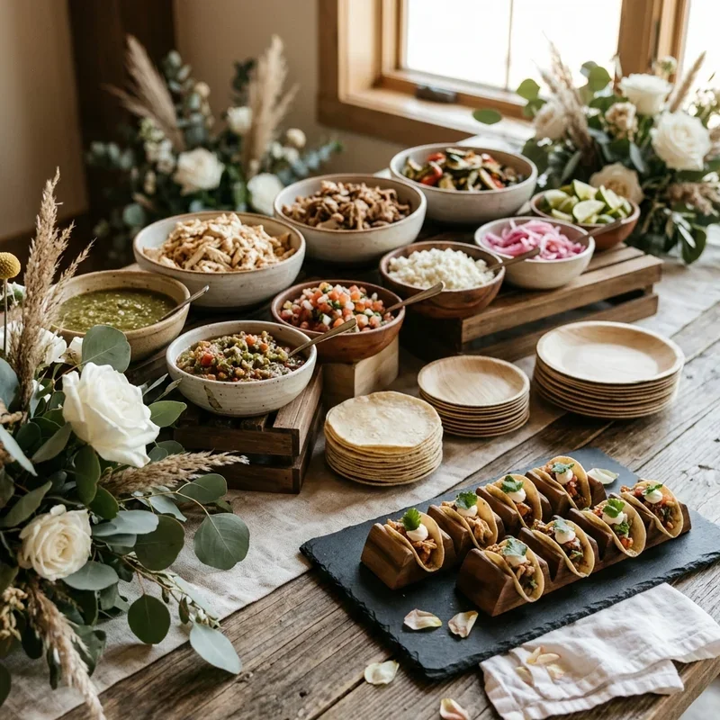 Taco Bar Wedding Ideas
