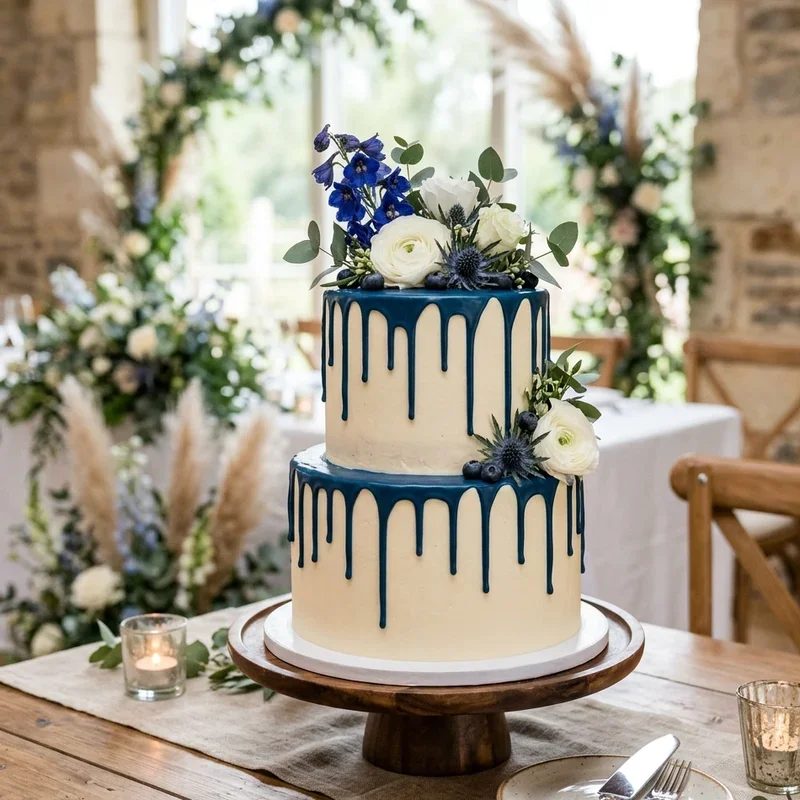 Blue Wedding Cake Ideas