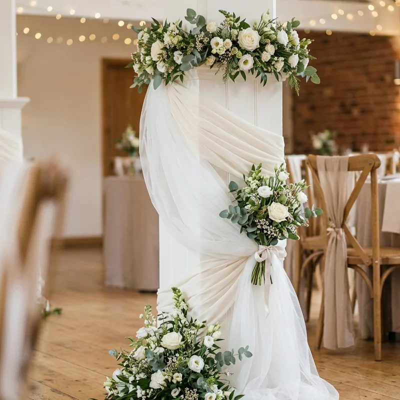 Wedding Column Decoration Ideas