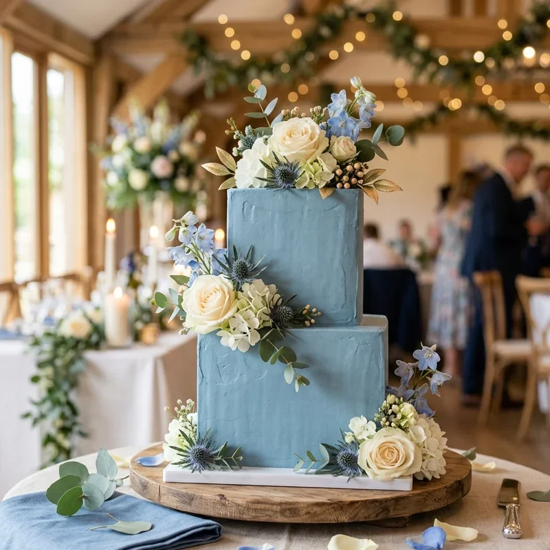 Blue Wedding Cake Ideas