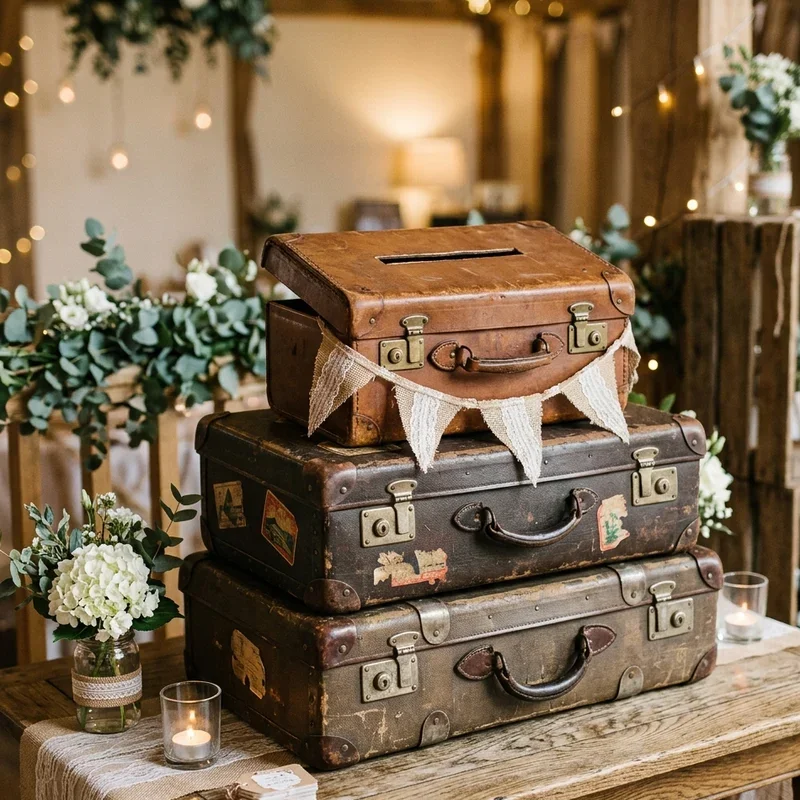 Wedding Money Box Ideas