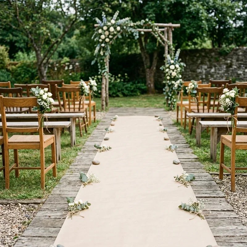Wedding Aisle Runner Ideas on a Budget