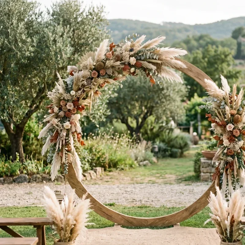 Wedding Circle Arch Ideas
