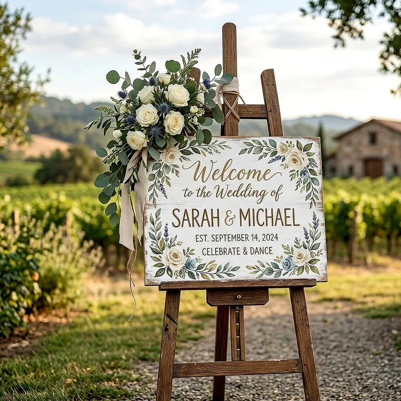 Wedding Easel Ideas