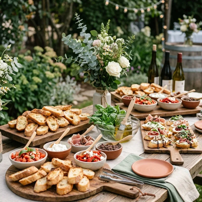 Wedding Snack Table Ideas