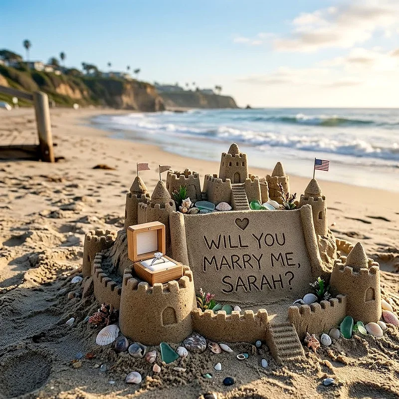 Beach Marriage Proposal Ideas