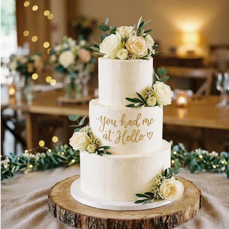 Wedding Cake Writing Ideas
