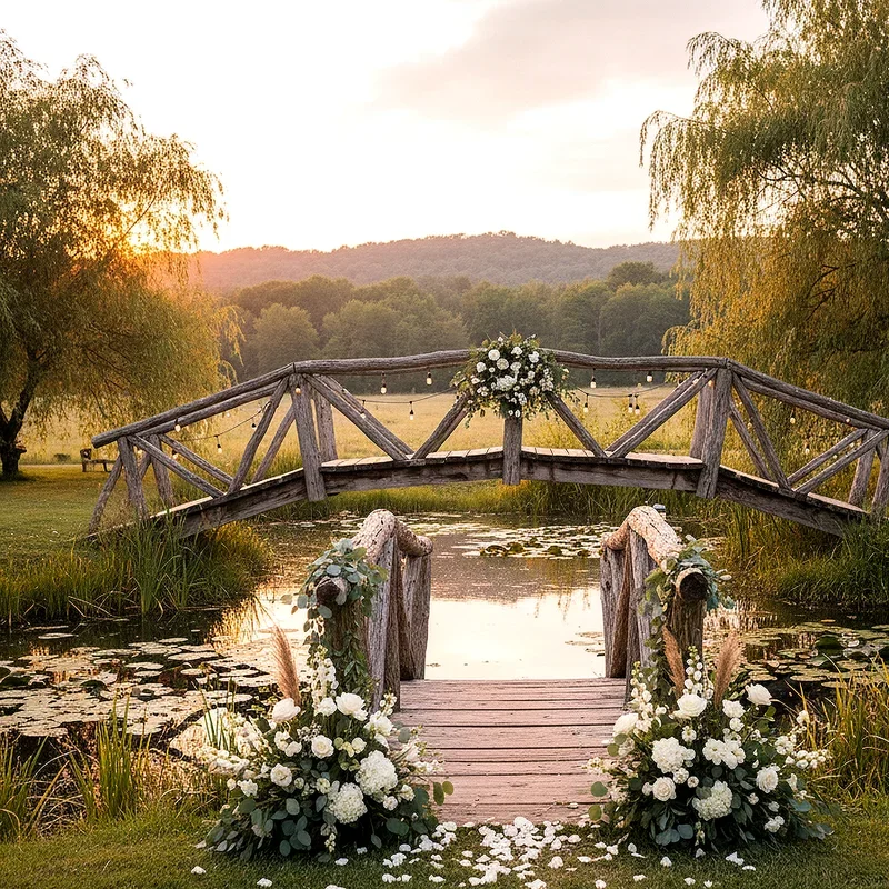 Pond Wedding Ideas
