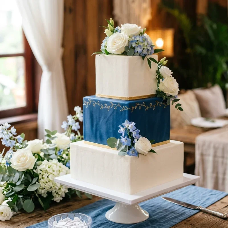 Blue Wedding Cake Ideas