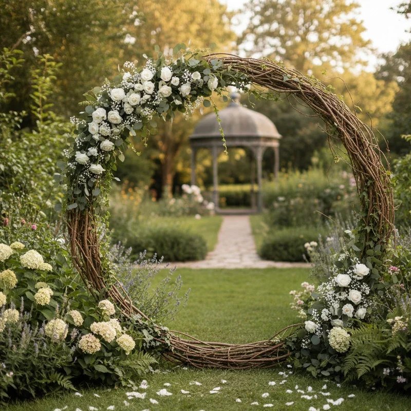 Round Wedding Arch Ideas