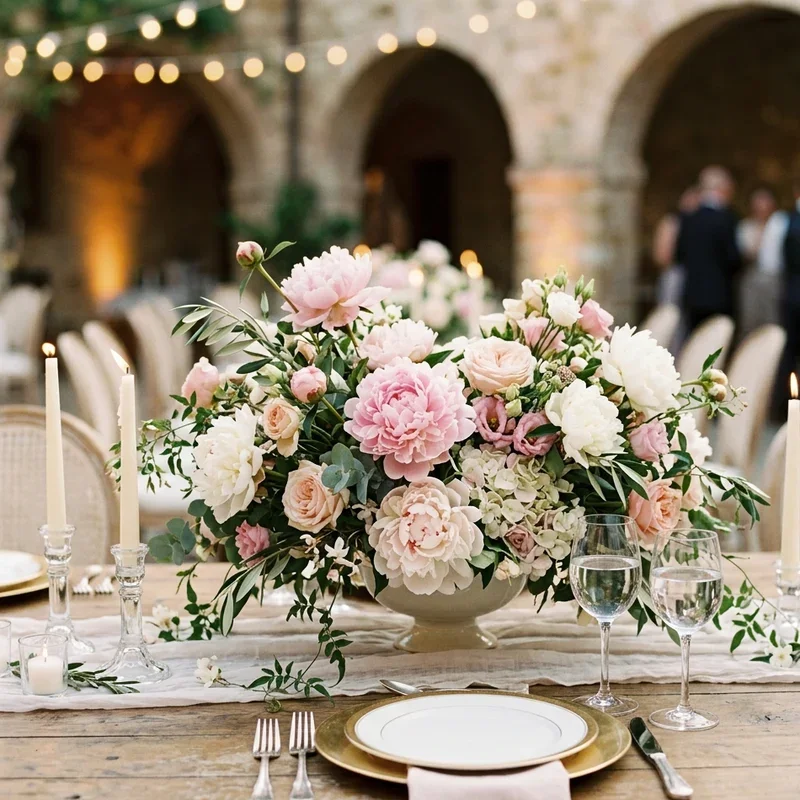 Top Table Flowers Ideas for Wedding