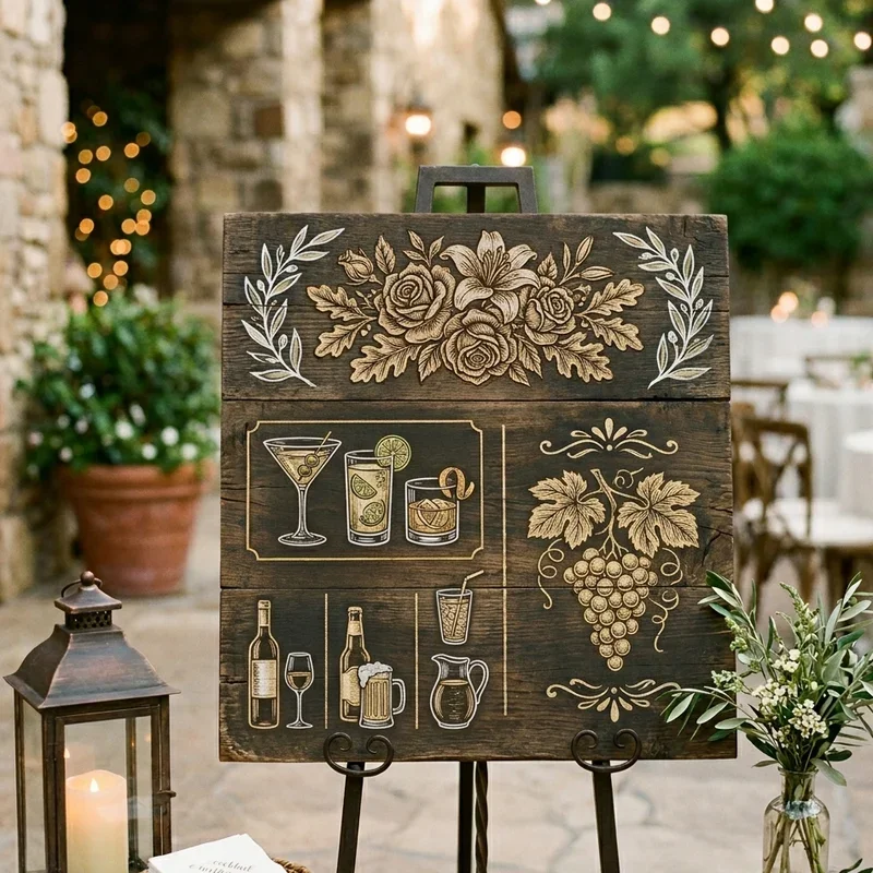 Rehearsal Dinner Sign Ideas
