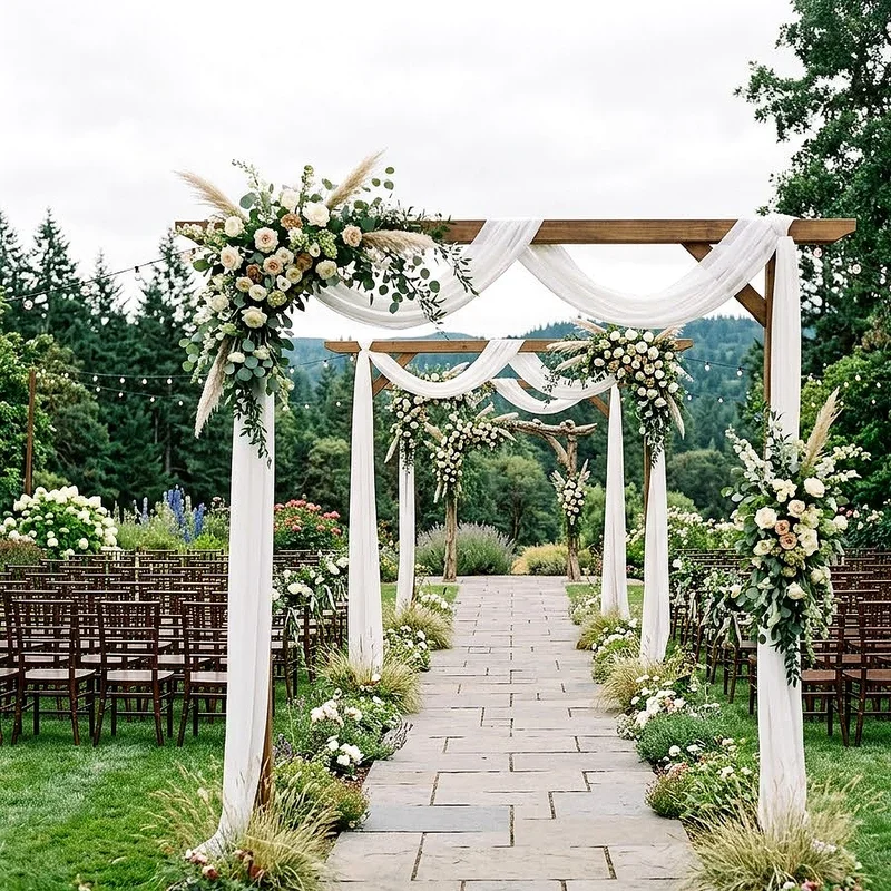 15 Wedding Walkway Ideas for Elegant Ceremony Entrances