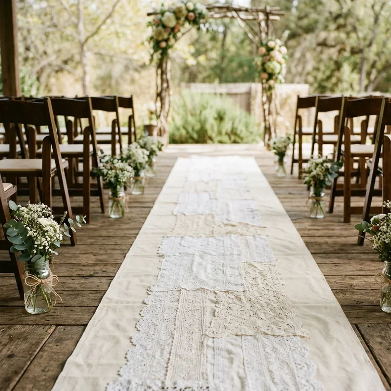 Wedding Aisle Runner Ideas on a Budget