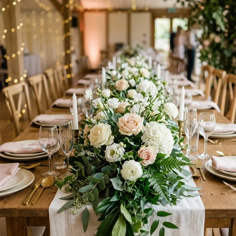 Top Table Flowers Ideas for Wedding