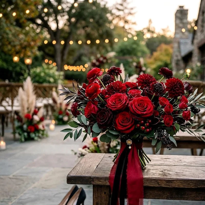 Black and Red Wedding Ideas
