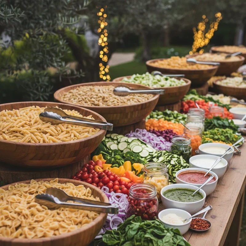 Wedding Pasta Bar Ideas