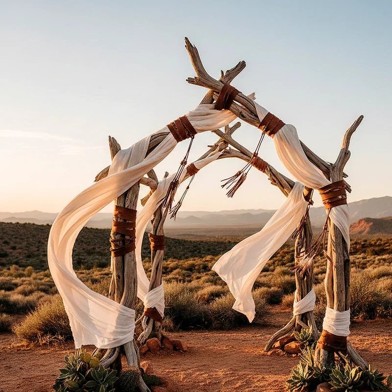 Western Wedding Arch Ideas