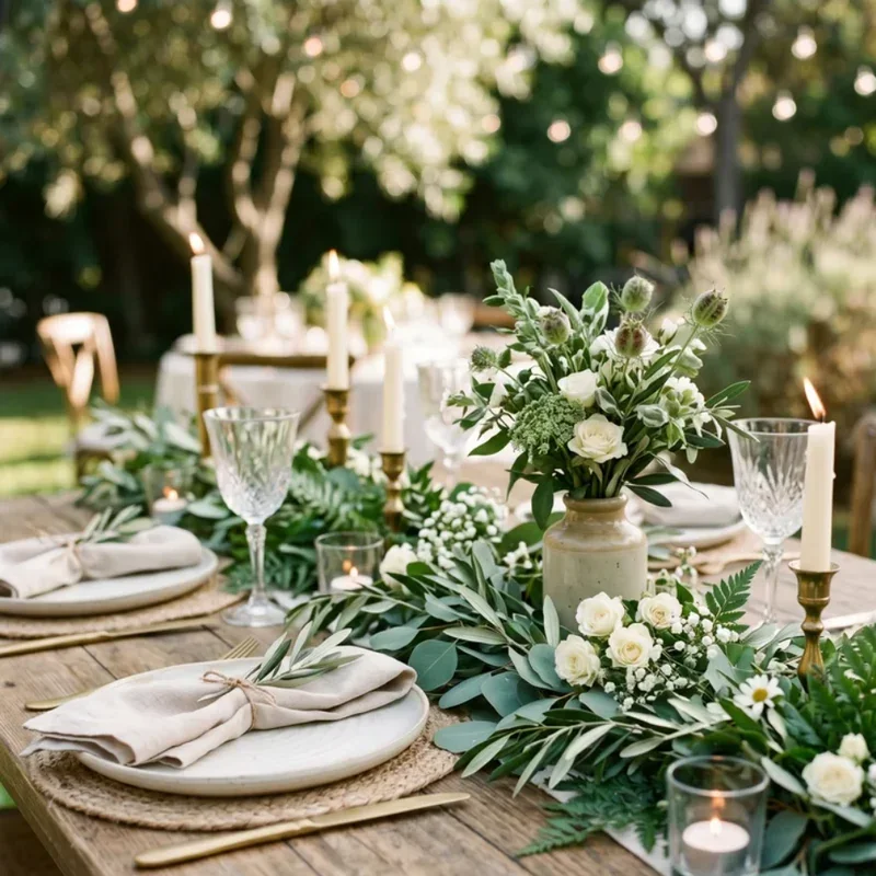 Engagement Table Decoration Ideas