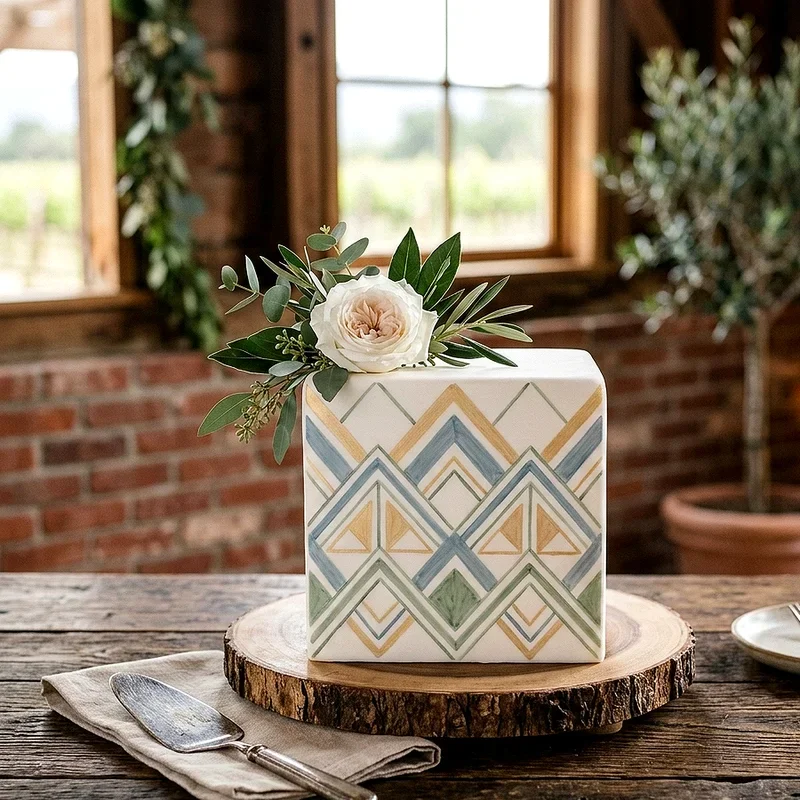 Simple Engagement Cake Ideas