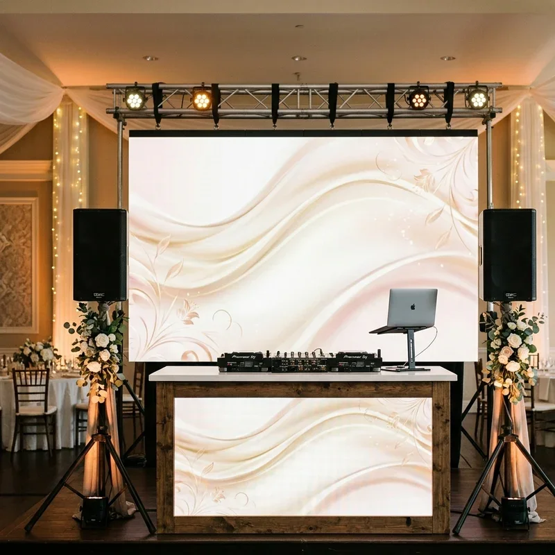 Wedding DJ Setup Ideas