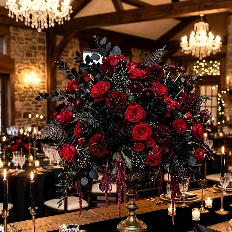 Black and Red Wedding Ideas