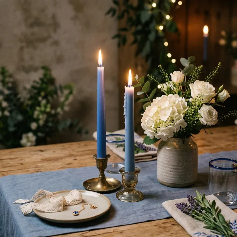 Something Blue Bridal Shower Ideas