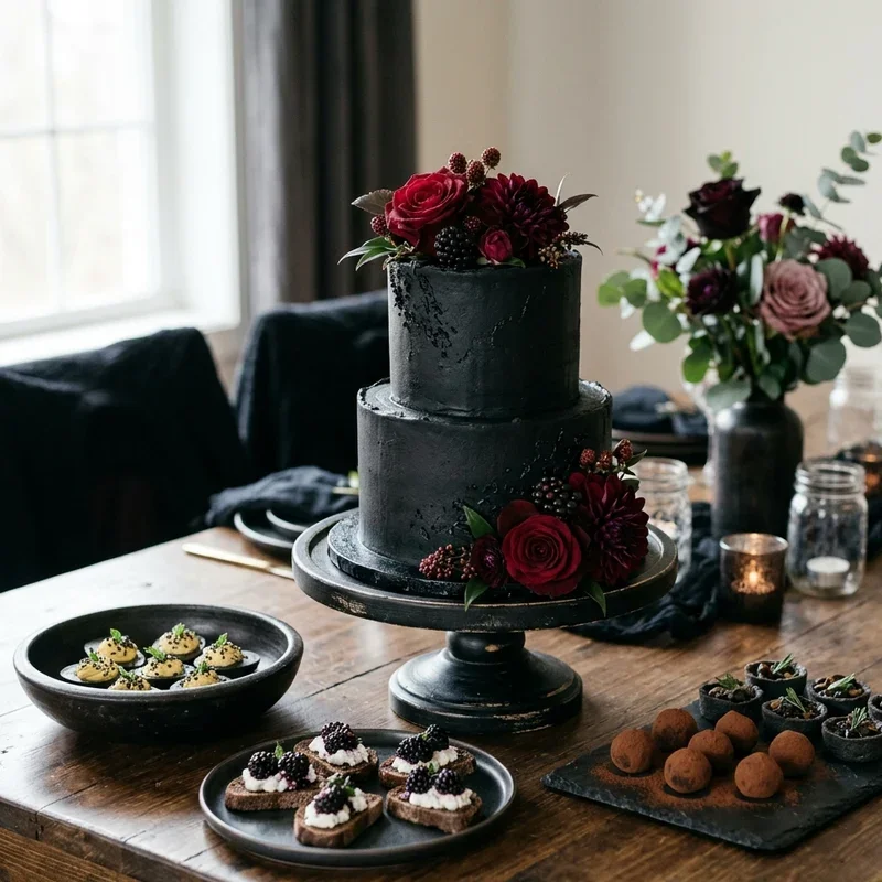 Black Wedding Food Ideas