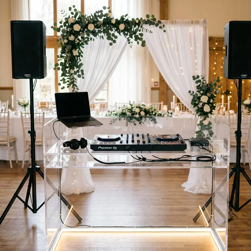 Wedding DJ Setup Ideas