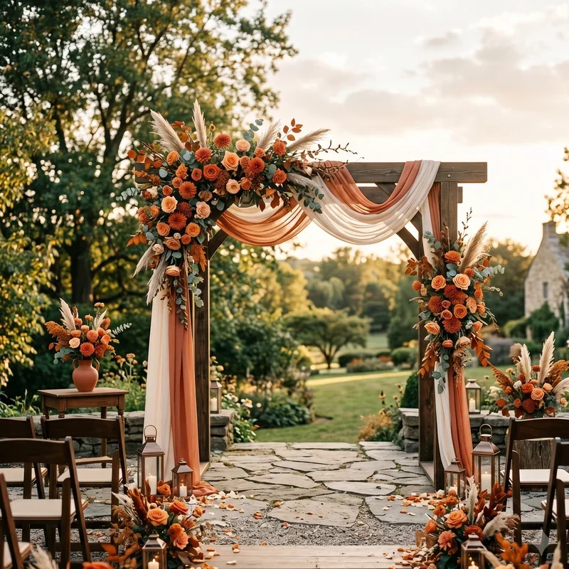 Burnt Orange Wedding Ideas