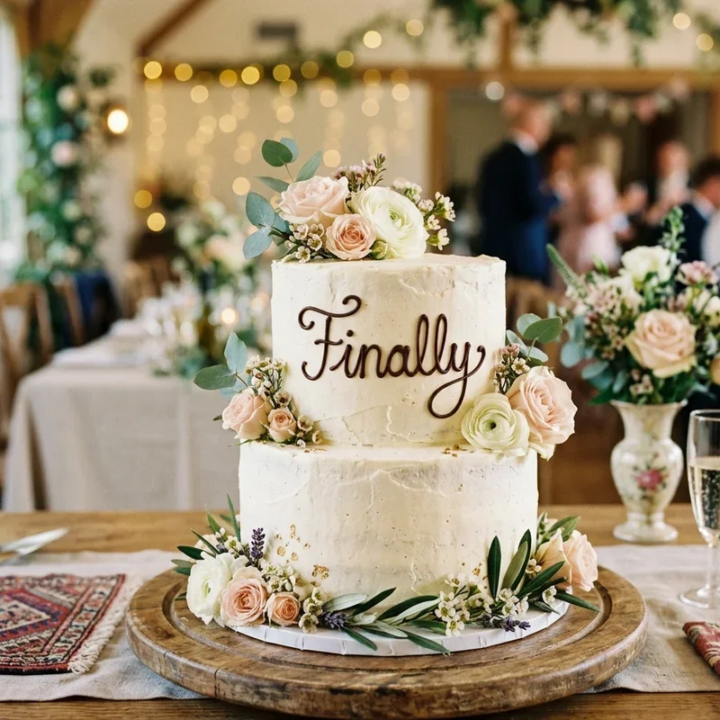 Wedding Cake Writing Ideas