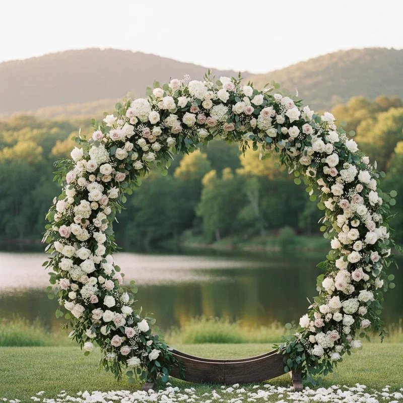 Round Wedding Arch Ideas