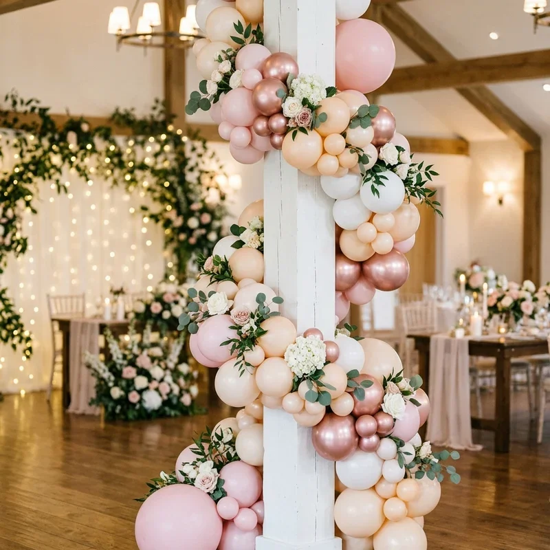 Wedding Column Decoration Ideas