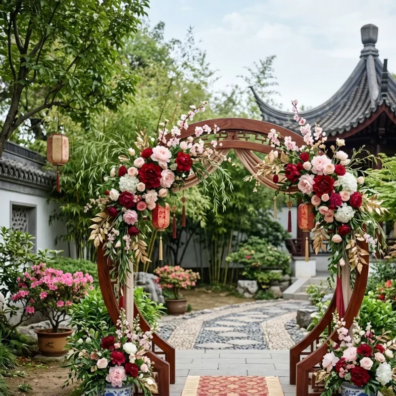 Wedding Circle Arch Ideas
