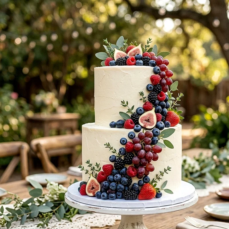Simple Engagement Cake Ideas