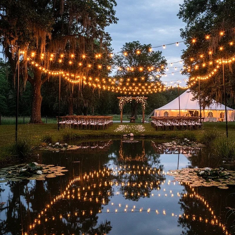 Pond Wedding Ideas