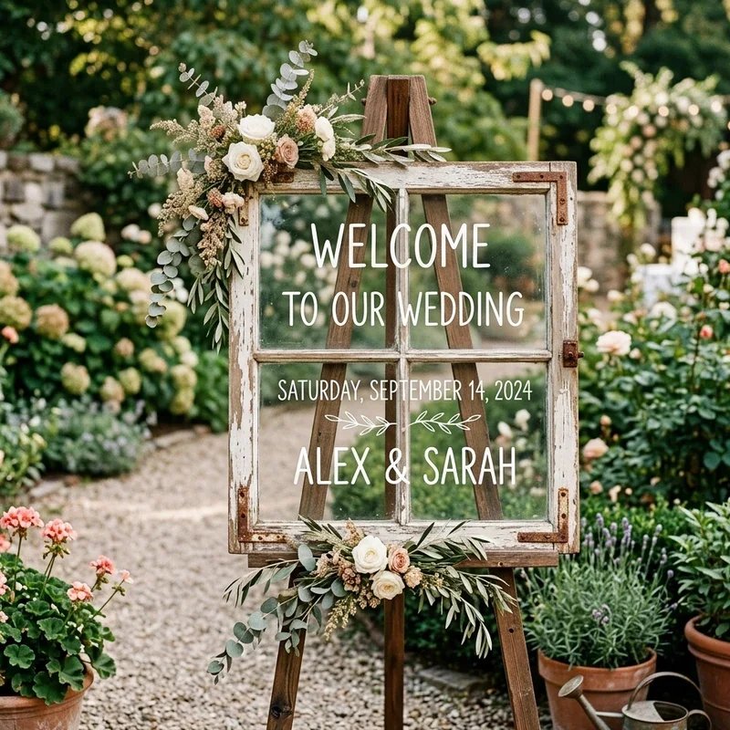 Welcome to Our Wedding Sign Ideas